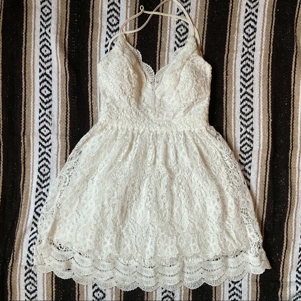 White Lace Dress
